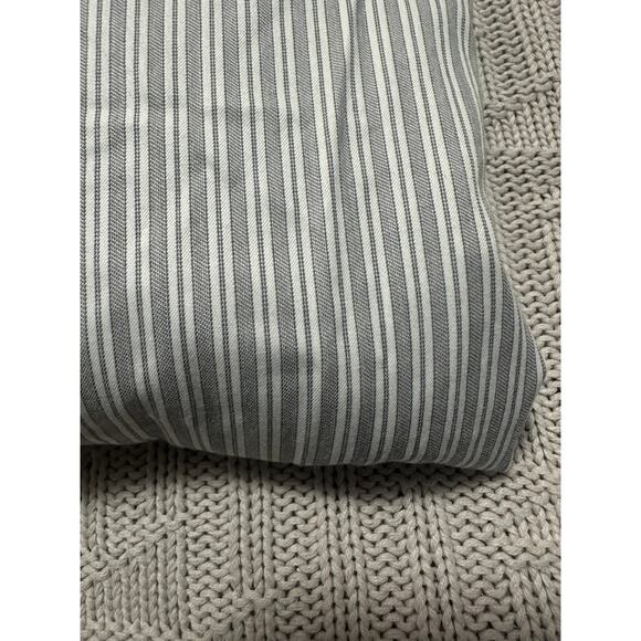 Brooks Brothers gray striped Milano button down size 17 - Picture 4 of 7